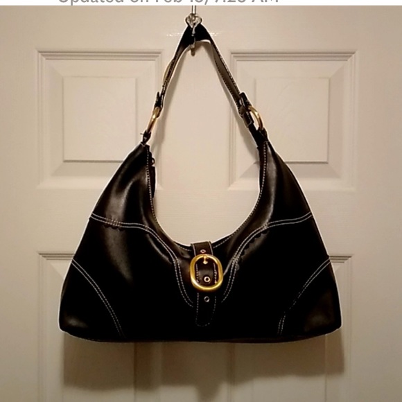 Anne Klein Handbags - Vintage leather Anne Klein handbag